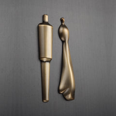 High-End Hotel Villa Metal Aluminum Toilet Bathroom Sign