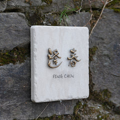High-End Custom Brass and Limestone Nameplates for Unique Spaces
