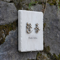 High-End Custom Brass and Limestone Nameplates for Unique Spaces