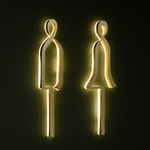 Exclusive Custom LED Toilet Sign