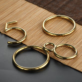 Luxury Metal Brass Three-Dimensional Numbers Signs