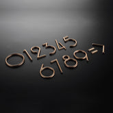 Deluxe Brass Number Sign
