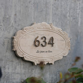 High-End Hotel Guestroom Number Sign Customization