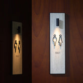 Upscale Hotel Stone Sign for Restaurant Shower