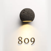 Original Design Stone Luminous Door lamp Sign