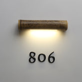 High-end Hotel B&B Luminous Creative Door Number Sign Designer Recommended