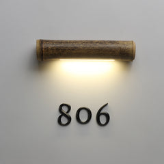 High-end Hotel B&B Luminous Creative Door Number Sign Designer Recommended