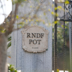Personalized Tailored Perfection Brass & Limestone Personalized Signs