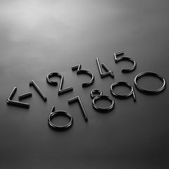 Villa B&B Hotel Metal 3D Brass House Lettering Numbers