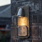 Exclusive Custom Limestone & Brass LED Luminous Signage