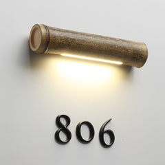High-end Hotel B&B Luminous Creative Door Number Sign Designer Recommended