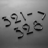 Villa B&B Hotel Metal 3D Brass House Lettering Numbers