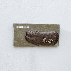 Luxury MISHE Custom Stone Plaques for Sophisticated Homes Hotel