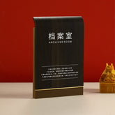 Aluminum Alloy Customized Hanging Signs Office Signs