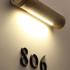 High-end Hotel B&B Luminous Creative Door Number Sign Designer Recommended