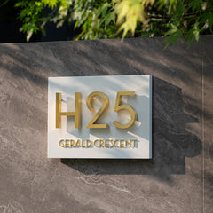 Personalized Elegance MISHE DESIGN Customized Door Plaques Sign