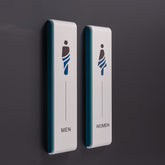 Luxury Restroom Bathroom Lavatory Retreat Signage with Modern Appeal