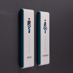 Luxury Restroom Bathroom Lavatory Retreat Signage with Modern Appeal