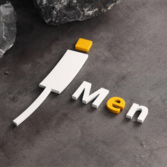 Deluxe Customized Creative Restroom Signage MEN & WOMEN