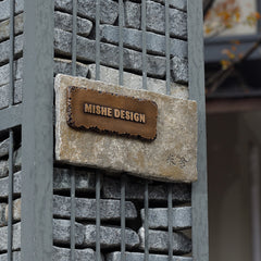 High-End Tailored Stone and Brass Signs for High-End Residences Home Address