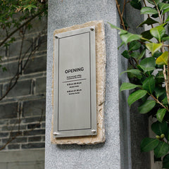 Limestone Boutiques Hotel Salon Door Sign