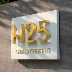 Personalized Elegance MISHE DESIGN Customized Door Plaques Sign