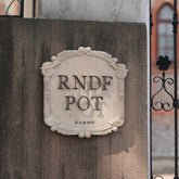 Personalized Tailored Perfection Brass & Limestone Personalized Signs