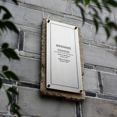 Limestone Boutiques Hotel Salon Door Sign
