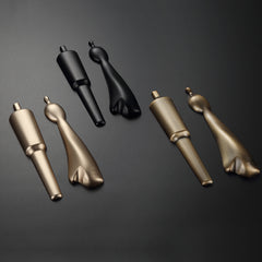 High-End Hotel Villa Metal Aluminum Toilet Bathroom Sign