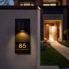Villa high-end intelligent induction luminous Signage
