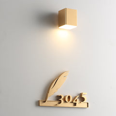 High-End Hotel B&B Feather Creative Illuminated Sign