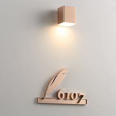 High-End Hotel B&B Feather Creative Illuminated Sign