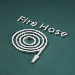 Metal Three-Dimensional Fire House Hydrant B&B Hotel Warning Lettering Signs