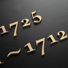Metal Aluminum B&B Hotel Guide Lettering House Numbers Signs