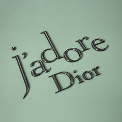 Dior Metal Brass Mirror Three-Dimensional Lettering Customization